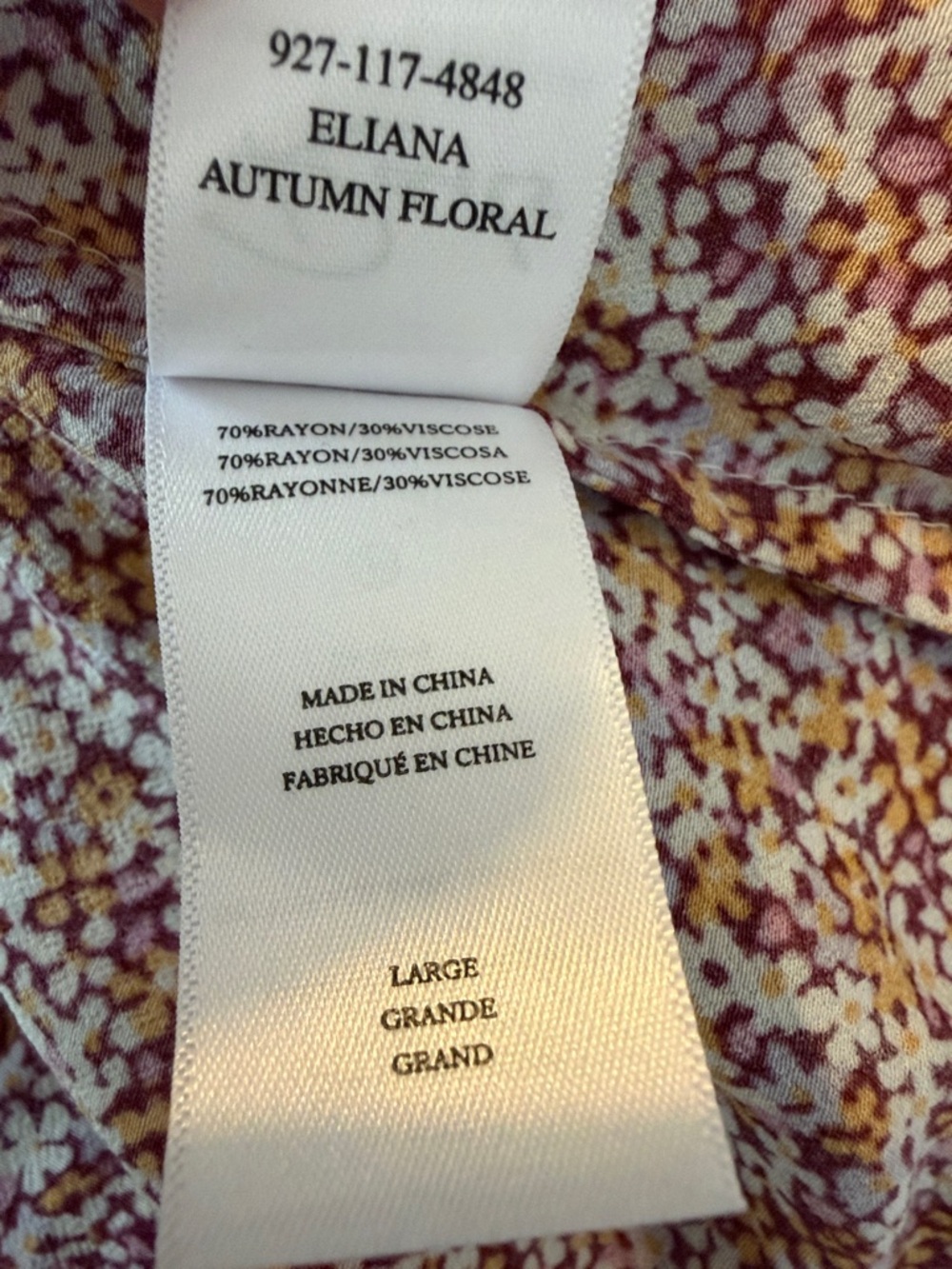 Rails Floral Pink Button-Front Maxi Dress Large - Picture 8 of 8